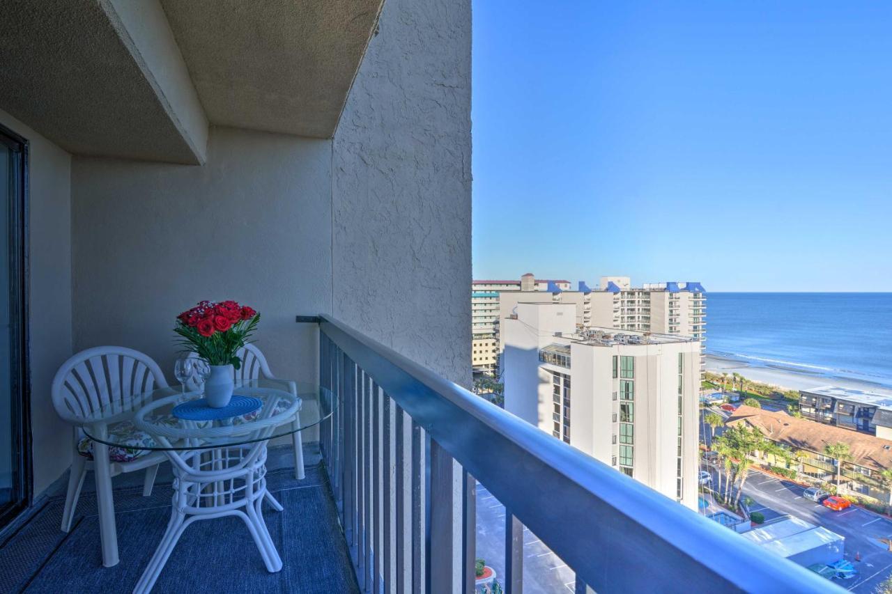 Myrtle Beach Condo With Ocean Views - Walk To Beach! Esterno foto