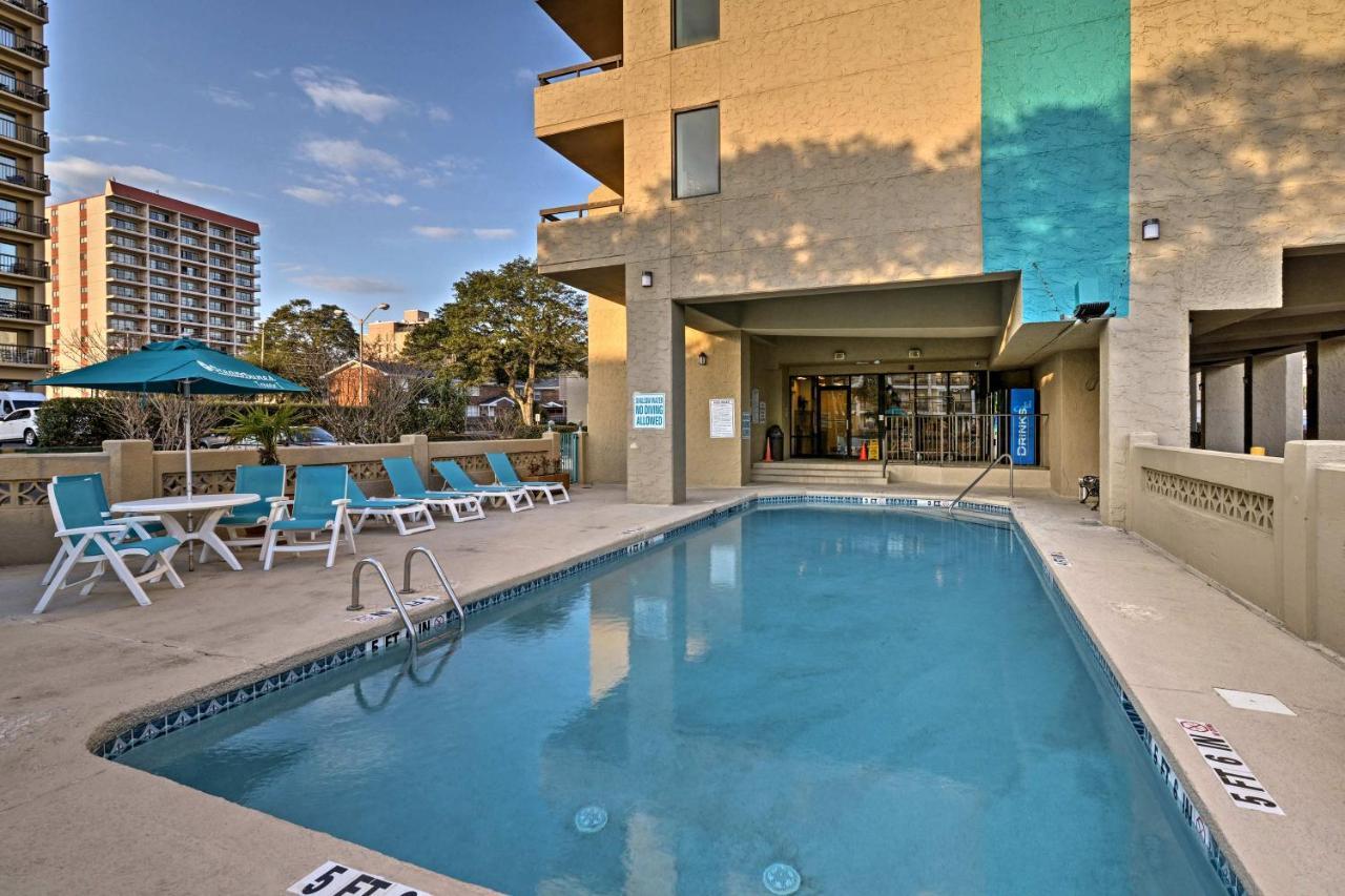 Myrtle Beach Condo With Ocean Views - Walk To Beach! Esterno foto